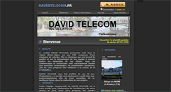 Desktop Screenshot of davidtelecom.fr